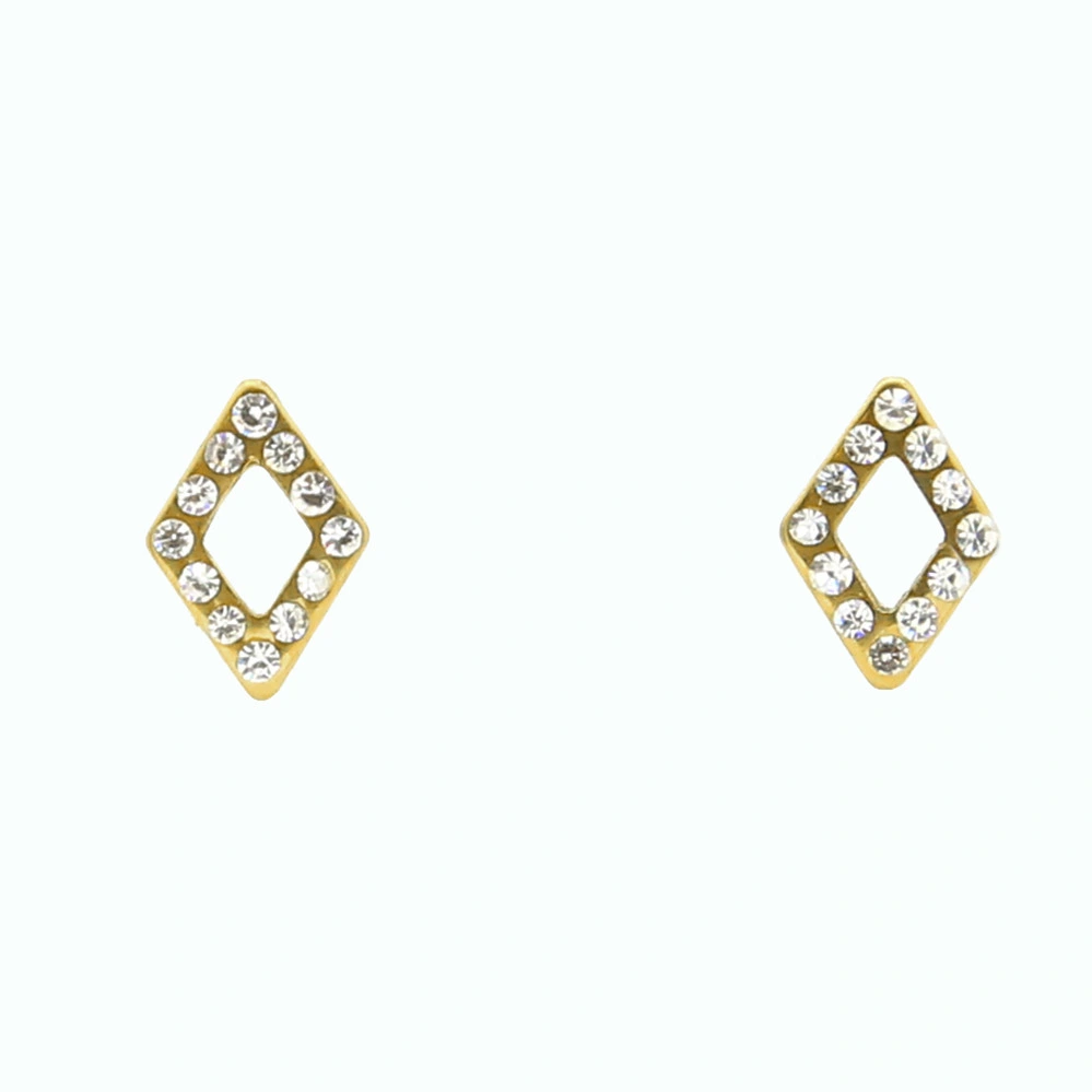 Fashion Women Trend Jewelry Stainless Steel Stud Earrings