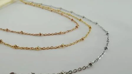 Bijoux d'imitation cadeau décoration lien chaîne collier boucle d'oreille Bracelet bijoux de mode